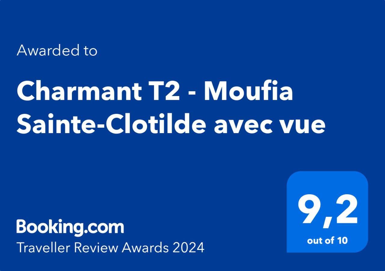 Charmant T2 - Moufia Sainte-Clotilde Vue Mer & Montagne Εξωτερικό φωτογραφία